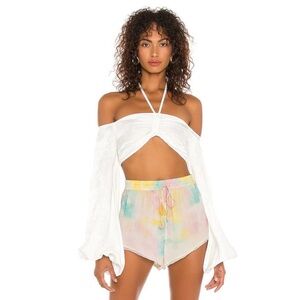 NWOT REVOLVE x Rococo Sand Zola Shorts In Multicolor